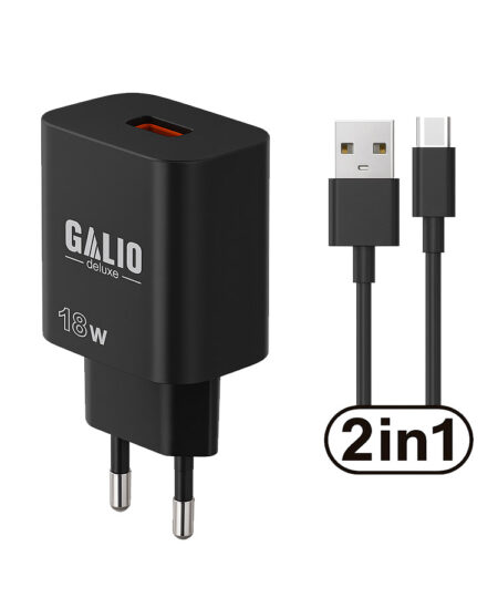 USB-A Power Adapter–Schwarz